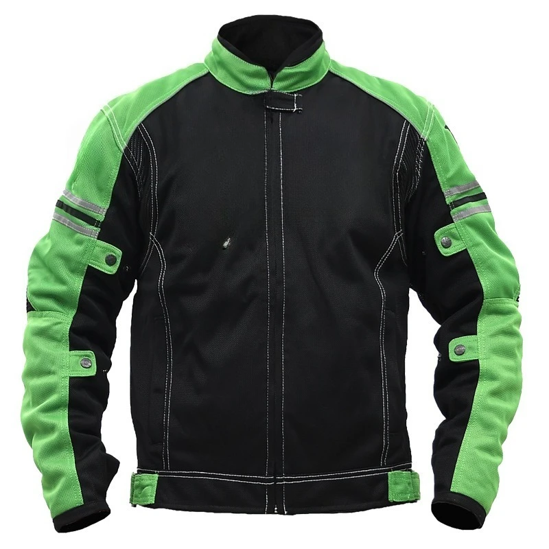 Cycling Hand Gear - 夏用メッシュ通気性サイクリングスーツ、男性用バイク用耐衝撃ナイトスーツ（保護ギア付き）