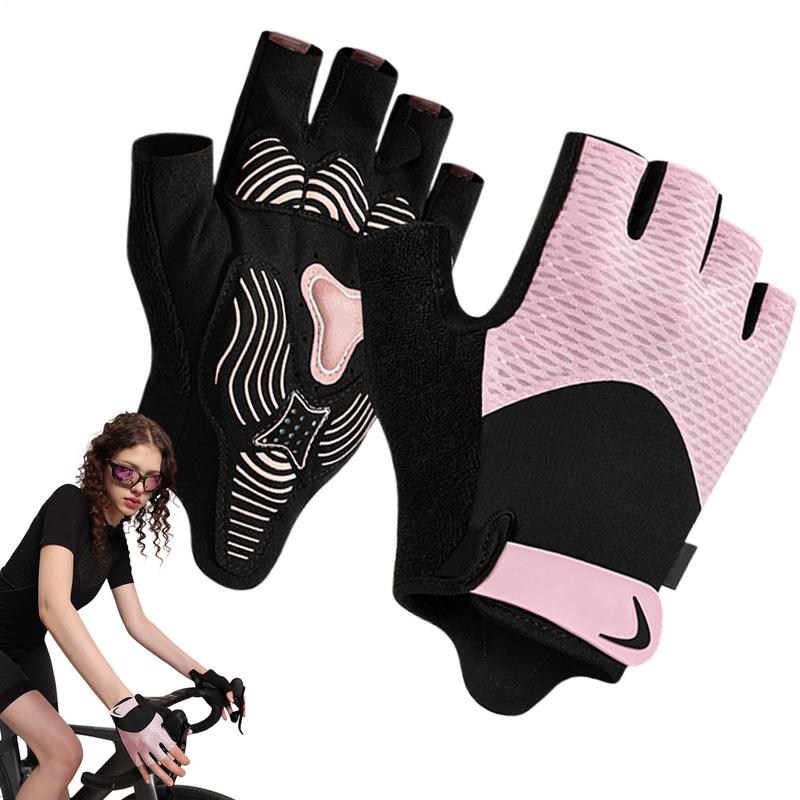Cycling Hand Gear - サイクリンググローブ ハーフフィンガー ライディンググローブ 滑り止め手の保護具 アウトドア活動用 日焼け防止