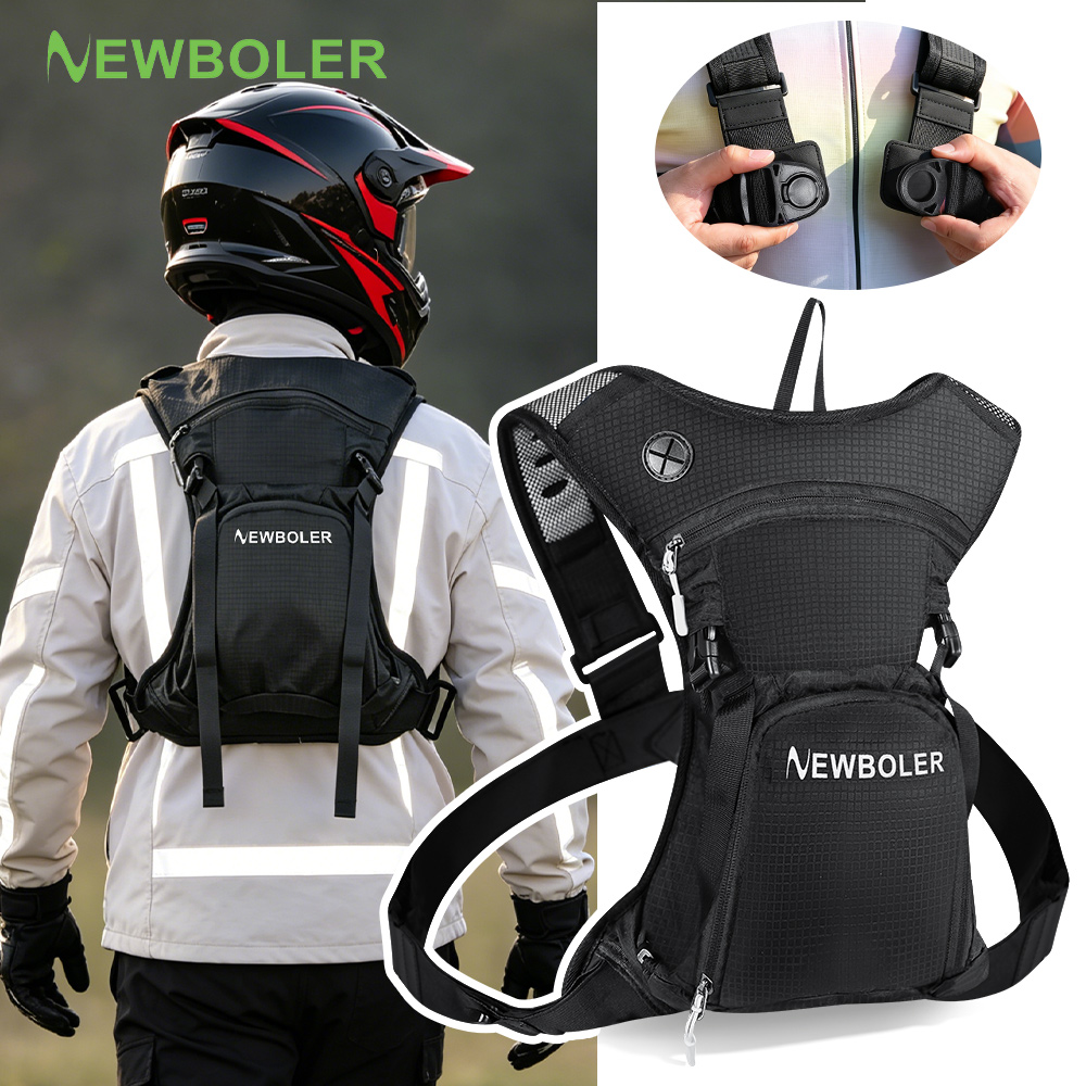 Cycling Gear Organizer - NEWBOLER 8L オートバイサイクリング水分補給パック MTB オフロードモトクロスウォーターバックパックスポーツマウンテンバイクウォーターバッグ