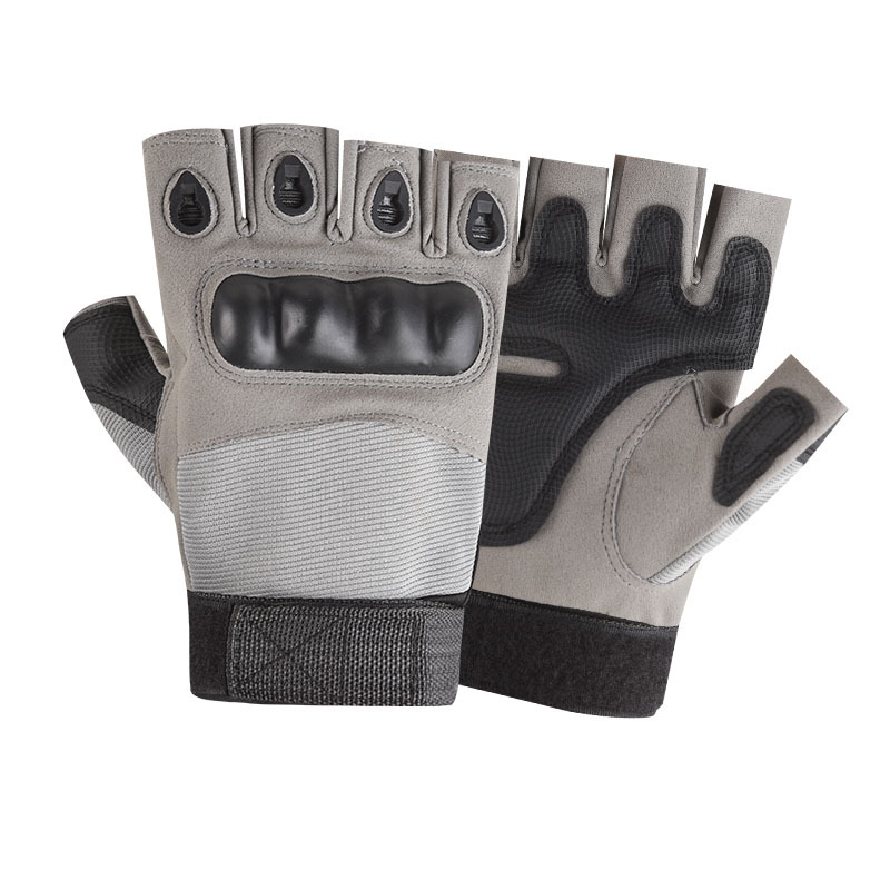Cycling Hand Gear - メンズ タクティカル ハーフフィンガー グローブ - 滑り止め