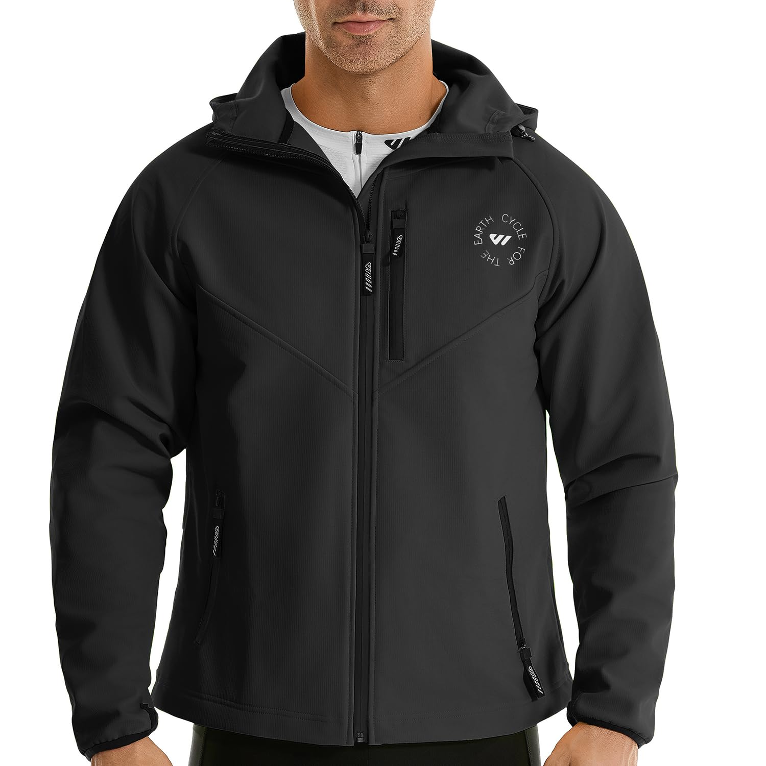 Cycling Gear For Cold Weather - Wulibike 冬サイクリングジャケット男性防水ランニングジャケット男性登山ジャケット防風中立防寒ギア