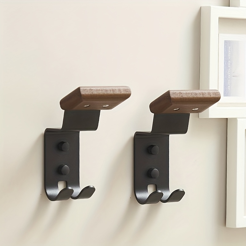 Cycling Gear Wall Mount - オートバイヘルメットホルダー無垢材強力スチールデザインヘルメット壁掛けヘルメットハンガーオートバイバイクアウターウェアスポーツギア用
