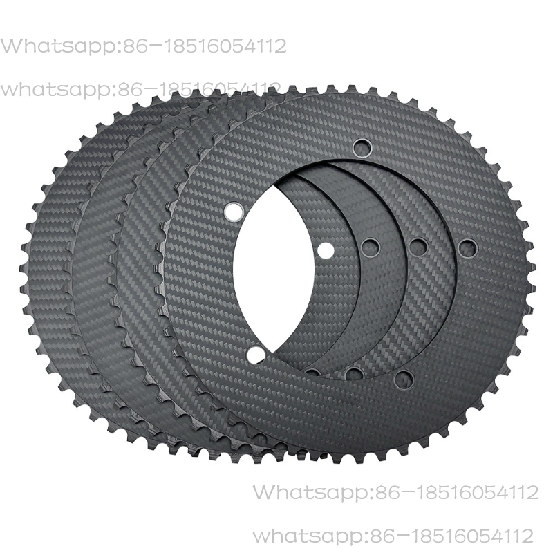 Cycling Hand Gear - カーボンファイバー軽量デッドフライディスクBCD144サイクリング固定ギアフィールド自転車スプロケット歯車ギア