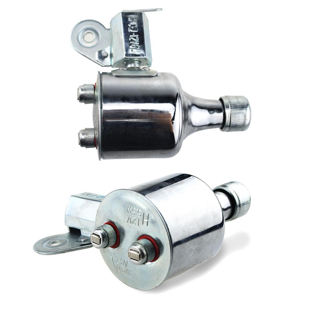 Bike Dynamo Light - ダイナモヘッドライトテールライトキットアルミバイク摩擦発電機ランプセット電動自転車フロントリア用