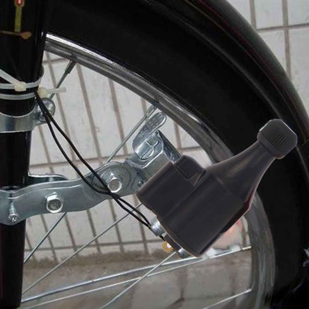 Bike Dynamo Light - 夜間サイクリングバイク発電機摩擦ダイナモ取り外し可能な自転車ライト発電機自転車アクセサリーは12V 5.5Wヘッドライトに適合します