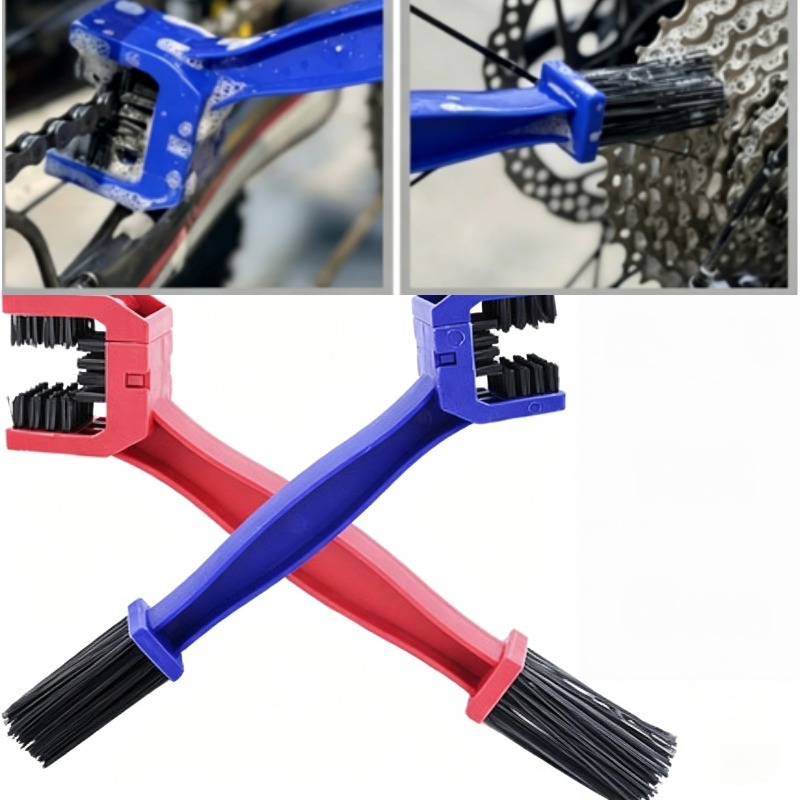 Cycling Gear Inches - 携帯用バイク・オートバイチェーンクリーナーブラシ 多機能自転車ギアスクラバーツール バイク・サイクリングチェーン洗浄用