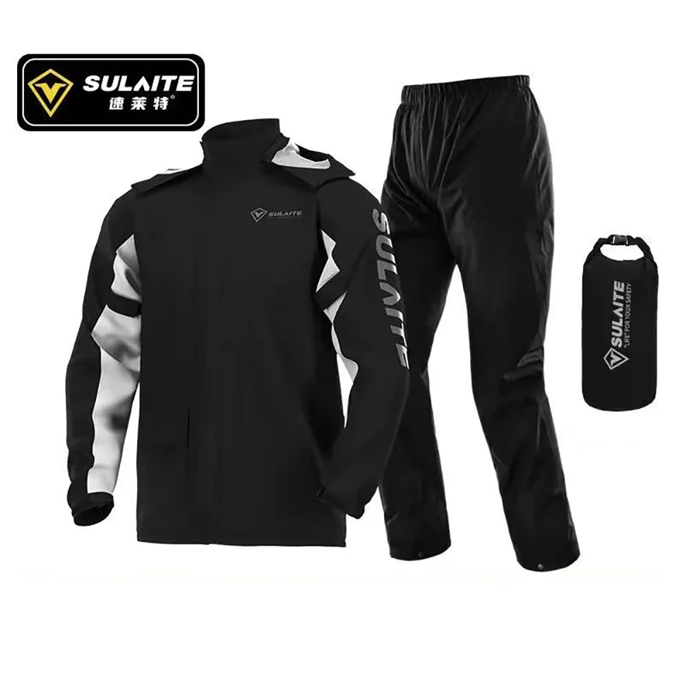 Cycling Gear For Men - 男性と女性のためのオートバイのレインコート,ライダースーツ,屋外レインコート,ジャケット,パンツ,バイカー,サイクリング,釣り,登山セット
