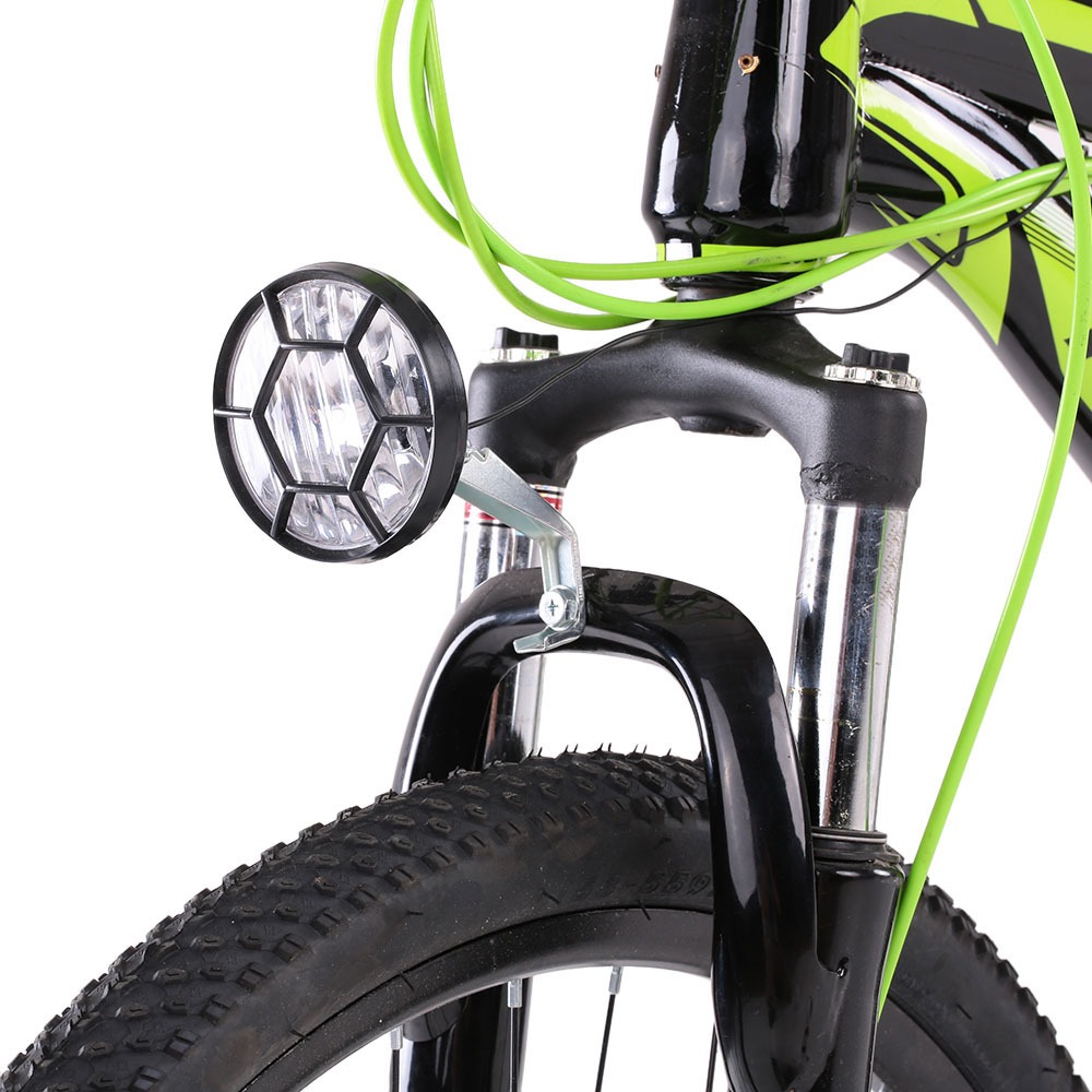 ダイナモ自転車ライトセット フロントとリア ABS アルミニ - Bike Dynamo Light のレビューと価格