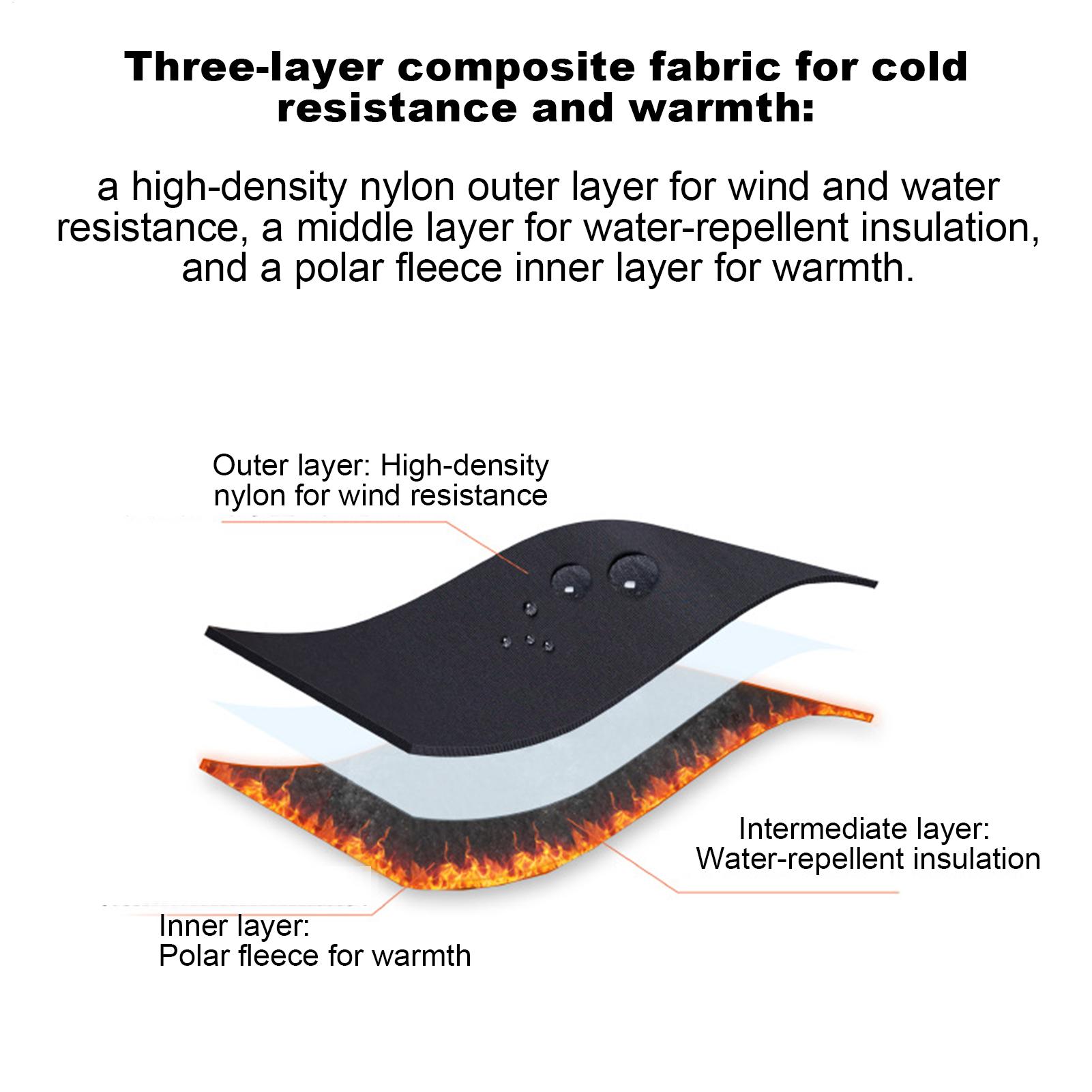 暖かい手袋 防風 タッチスクリーン対応 寒さ対策ギア スノー - Cycling Gear For Cold Weather のレビューと価格