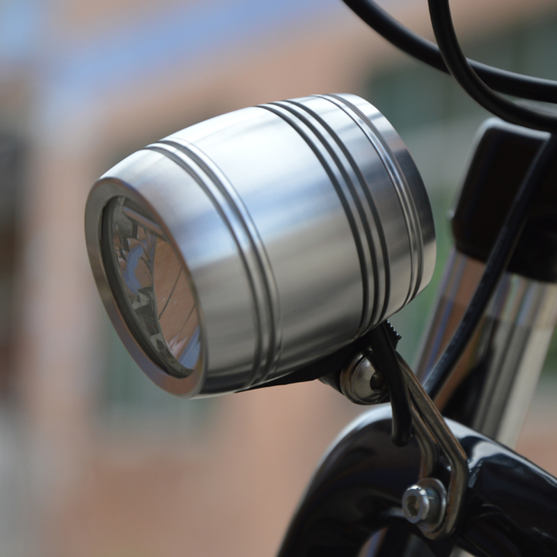 自転車フロントヘッドライトランプハブダイナモ用リアライトケー - Bike Dynamo Light のレビューと価格