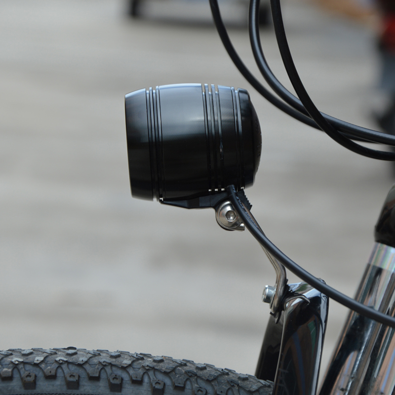 自転車フロントヘッドライトランプハブダイナモ用リアライトケー - Bike Dynamo Light のレビューと価格