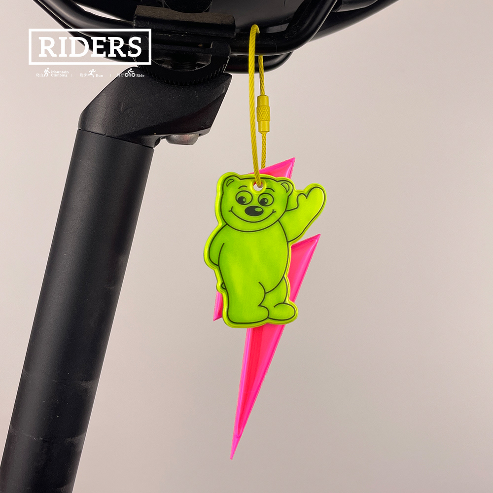 夜間サイクリング反射ペンダント子供の自転車安全反射タグ道路自 - Cycling Gear Organizer のレビューと価格