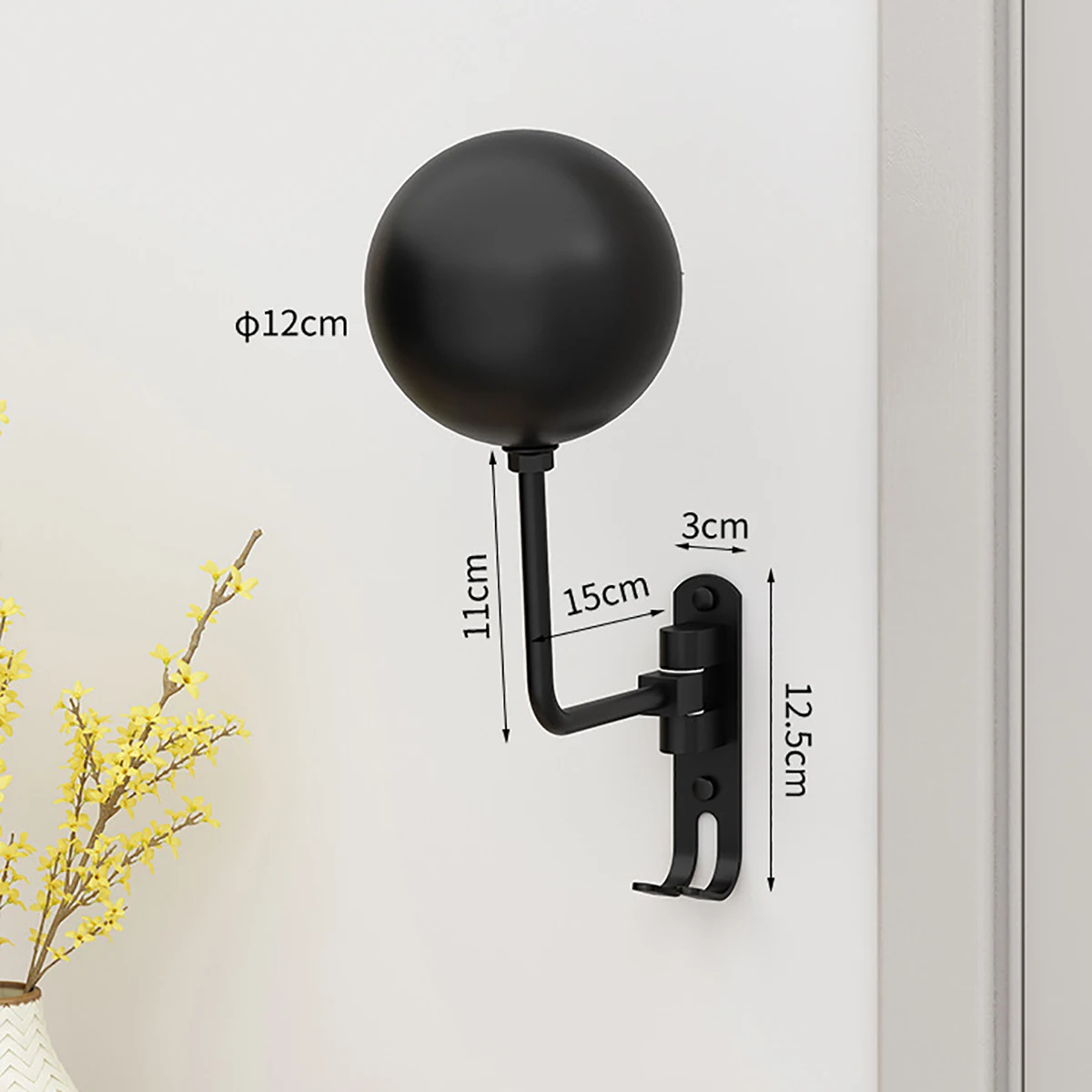 壁掛け式メタル製バイクヘルメットラック - 調整可能なバイク - Cycling Gear Wall Mount のレビューと価格