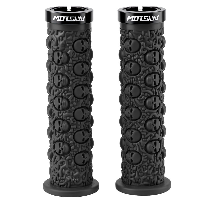 自転車ハンドルバーグリップ、スカルロックオンTPE滑り止めハ - Cycling Hand Gear のレビューと価格