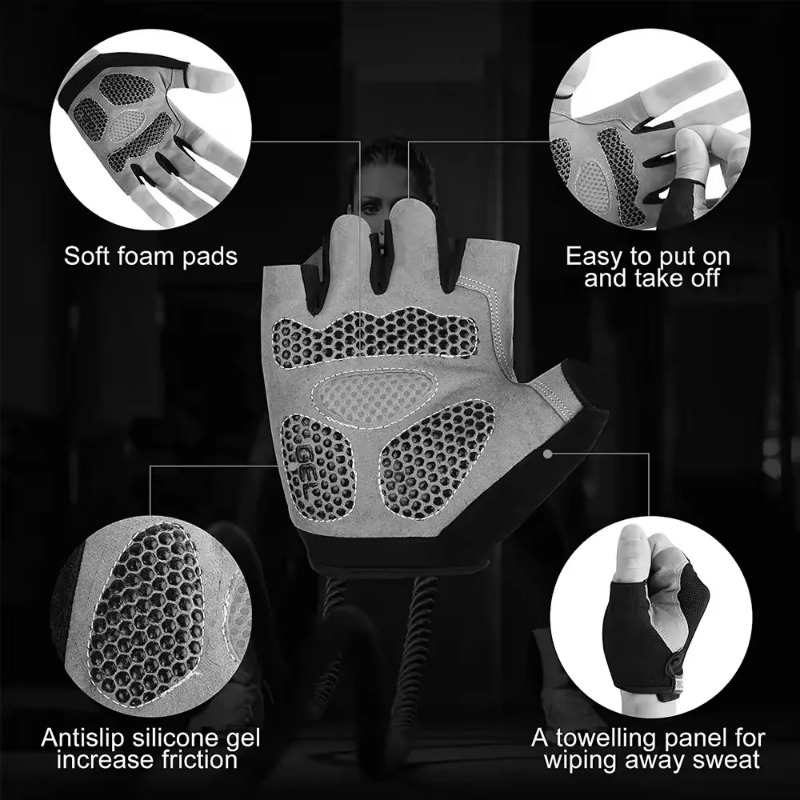 滑り止め子供用通気性サイクリンググローブ男の子女の子用モトバ - Cycling Hand Gear のレビューと価格