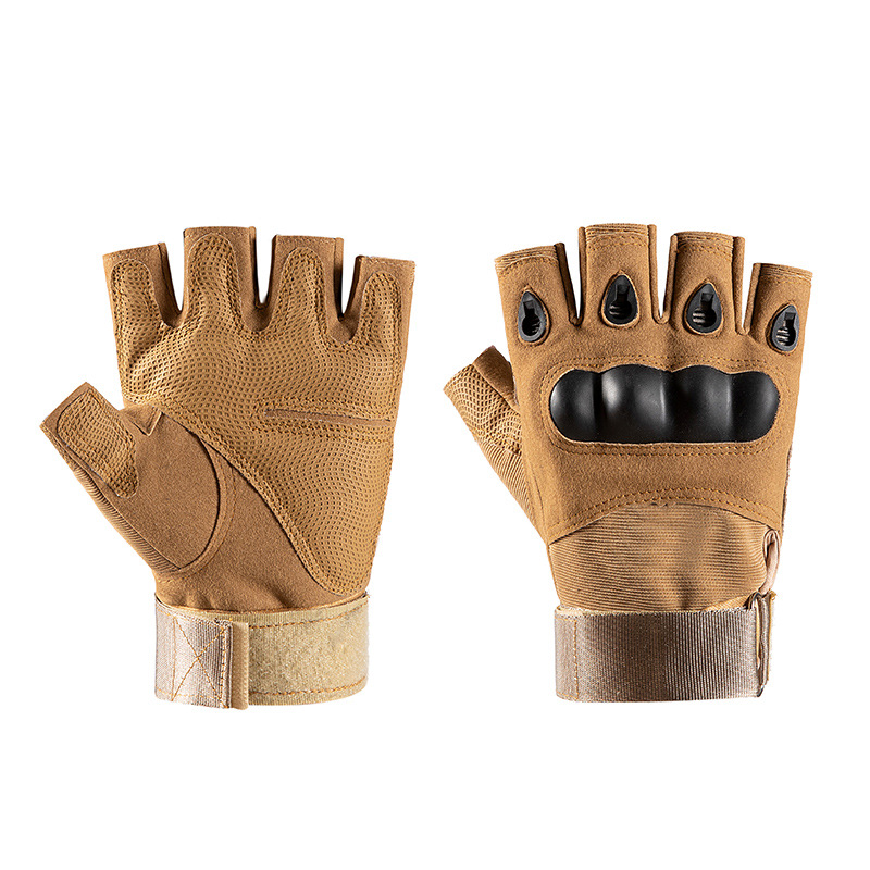 メンズ タクティカル ハーフフィンガー グローブ - 滑り止 - Cycling Hand Gear のレビューと価格