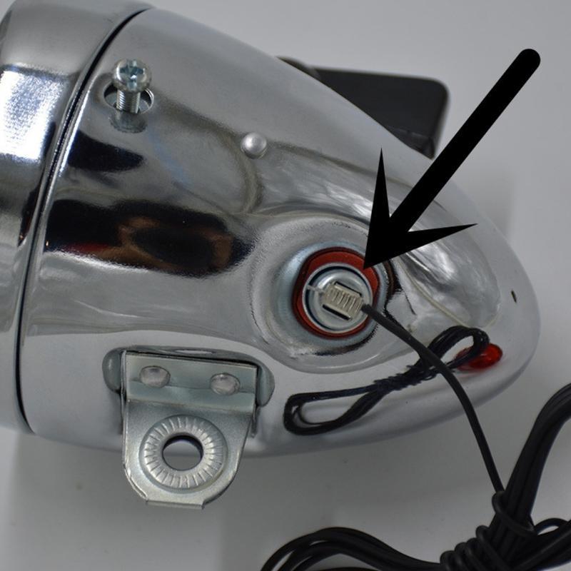 652F 12V 6W 発電機ヘッドライトテールライトセット - Bike Dynamo Light のレビューと価格