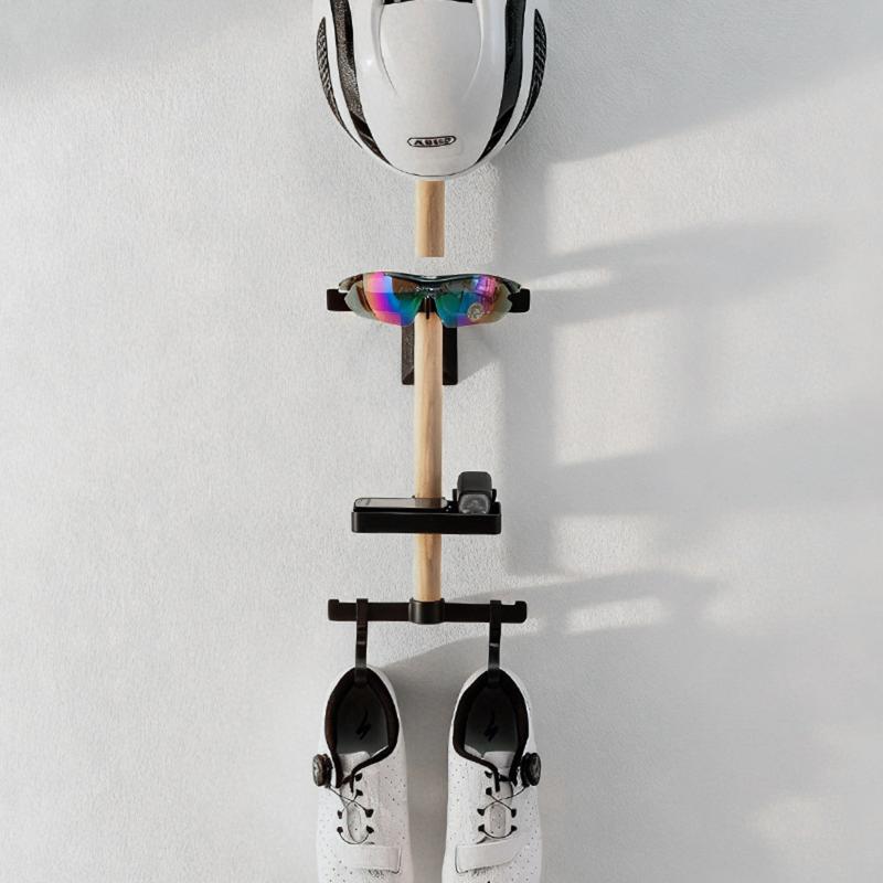 自転車デスクトップオーガナイザーディスプレイマウント1セット - Cycling Gear Wall Mount のレビューと価格