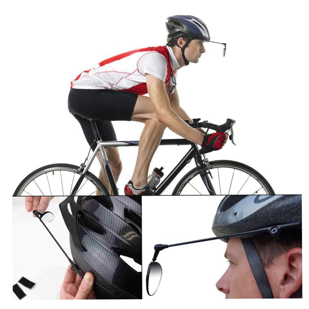L79A 調整可能なMTBロードバイク用ヘルメットミラー、後 - Bicycle Helmet のレビューと価格