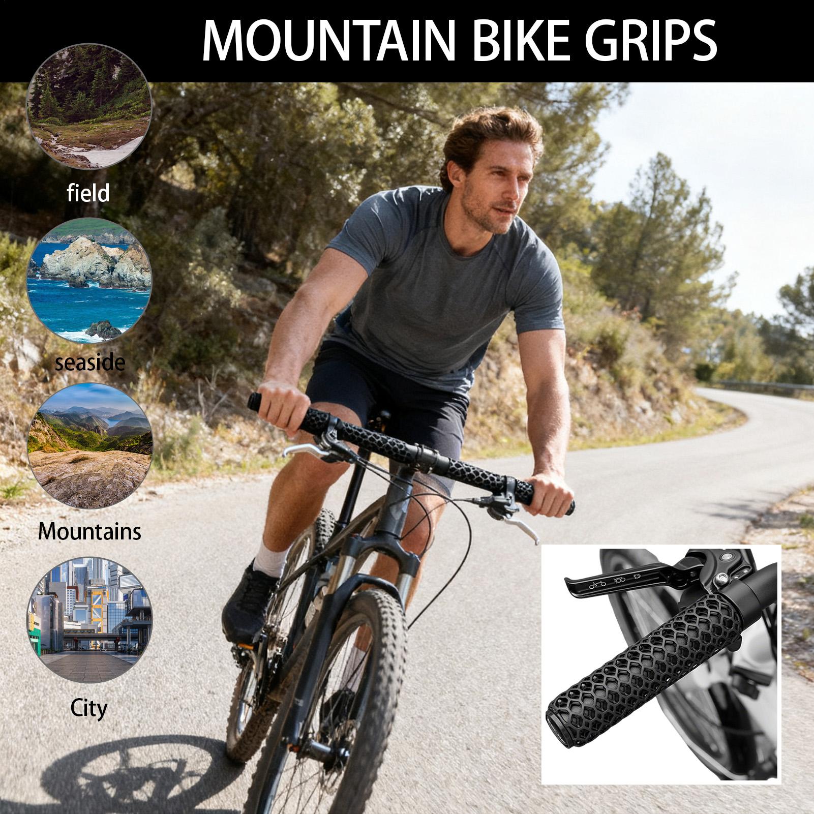 ハンドルバーグリップ 2 ピース ロードバイクハンドグリップ - Cycling Hand Gear のレビューと価格