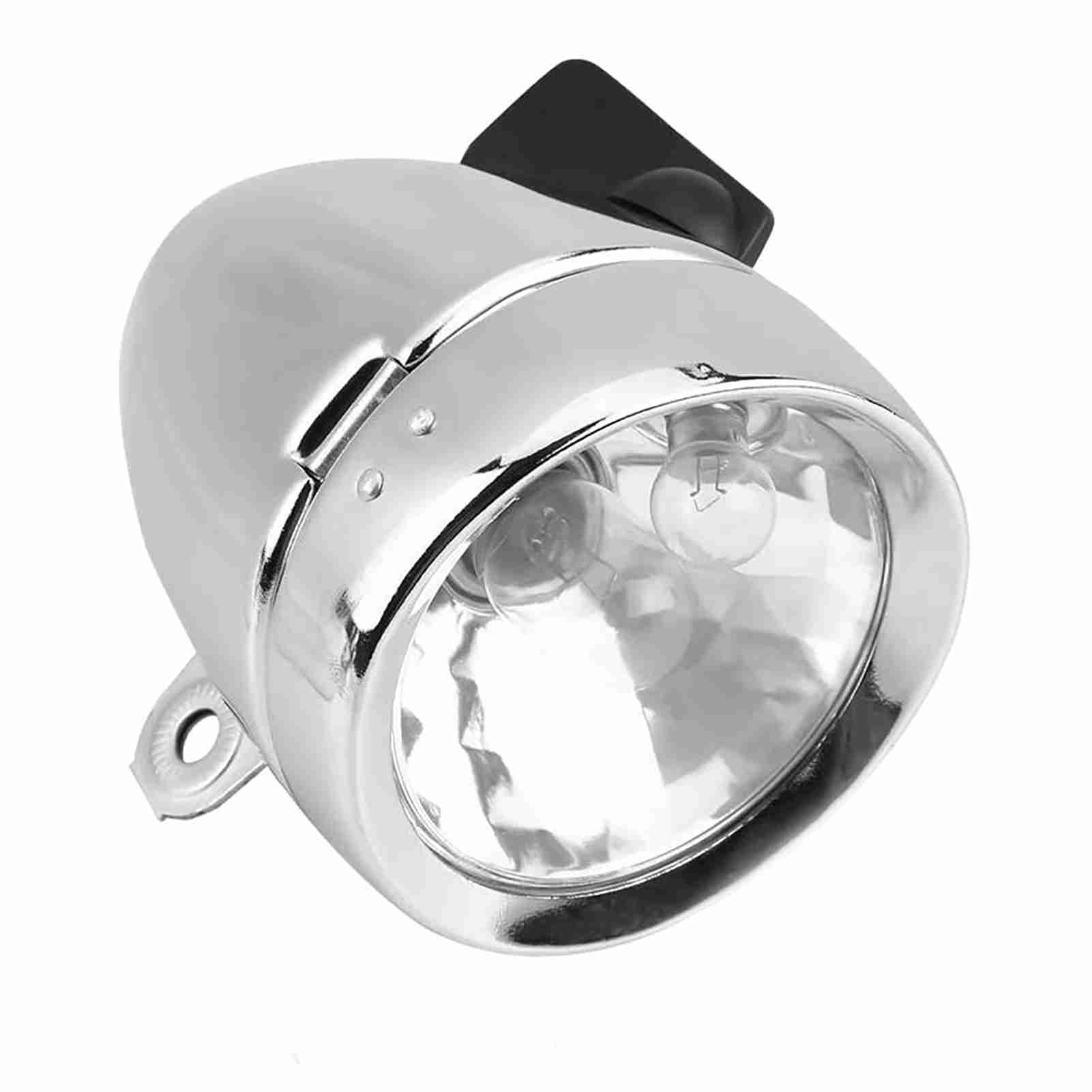12V 5.5W 摩擦発電機ダイナモヘッドライトテールライト - Bike Dynamo Light のレビューと価格
