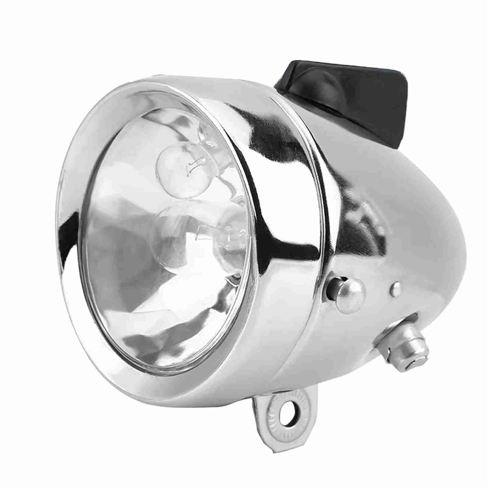 12V 5.5W 摩擦発電機ダイナモヘッドライトテールライト - Bike Dynamo Light のレビューと価格