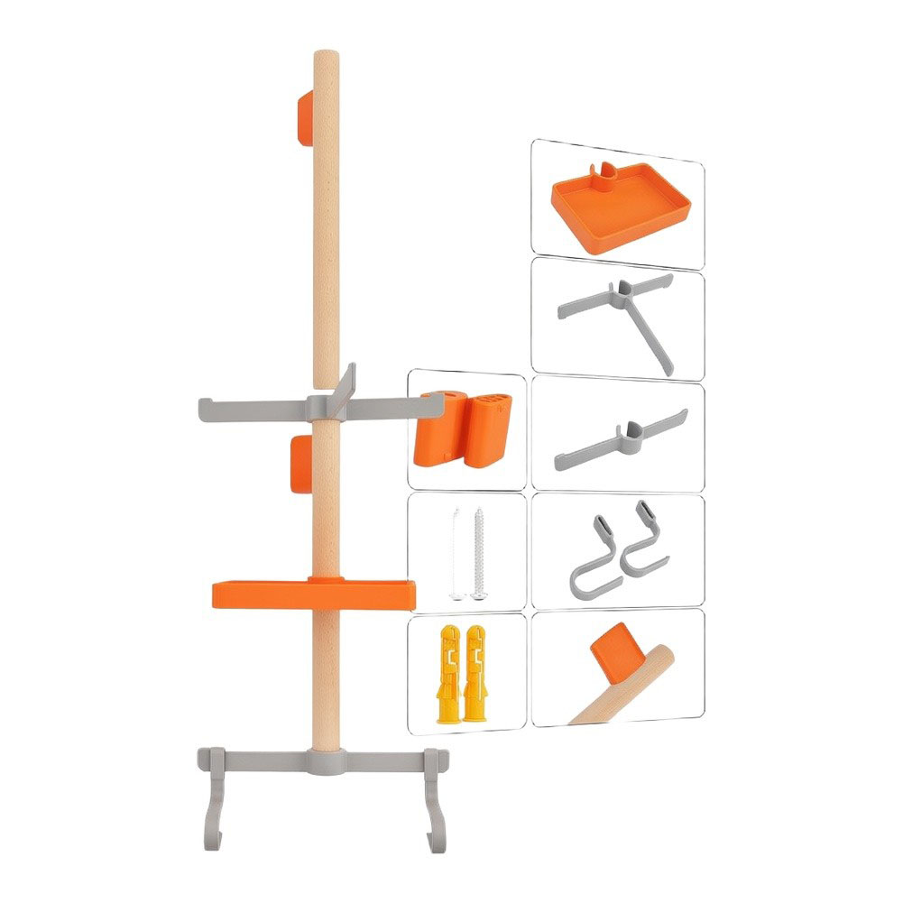 オールインワン壁掛け式サイクリングギアラック：整理整頓＆スペ - Cycling Gear Wall Mount のレビューと価格