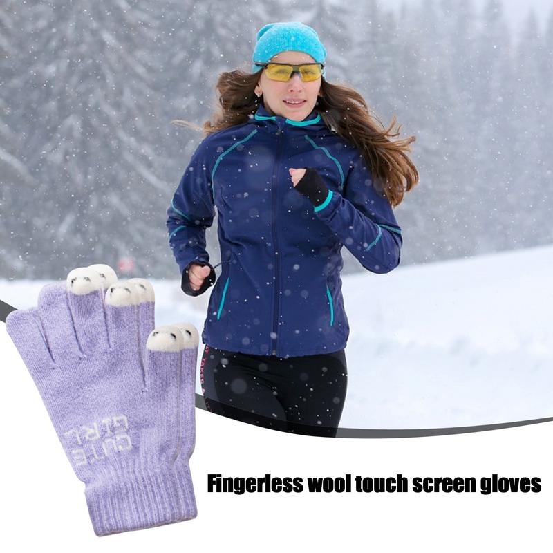 女性用のタッチスクリーンフィンガー付きの弾性手袋,暖かい手袋 - Cycling Gear For Cold Weather のレビューと価格