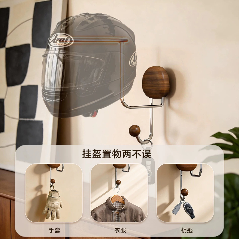 壁掛け式ヘルメット収納ラック 穴あけ不要 高耐久性 ヘルメッ - Cycling Gear Wall Mount のレビューと価格
