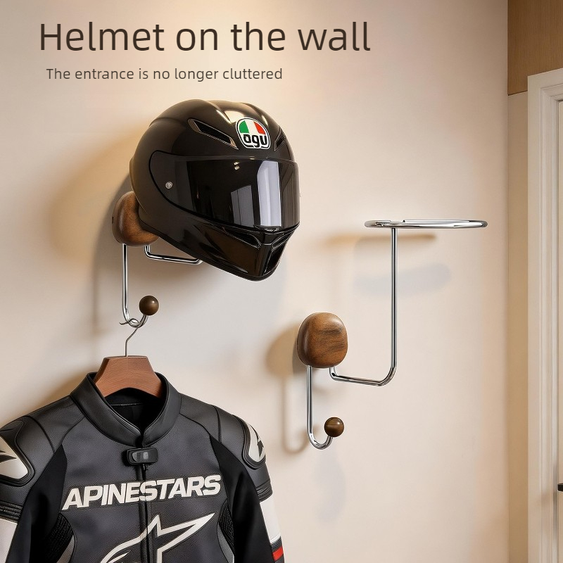 壁掛け式ヘルメット収納ラック 穴あけ不要 高耐久性 ヘルメッ - Cycling Gear Wall Mount のレビューと価格