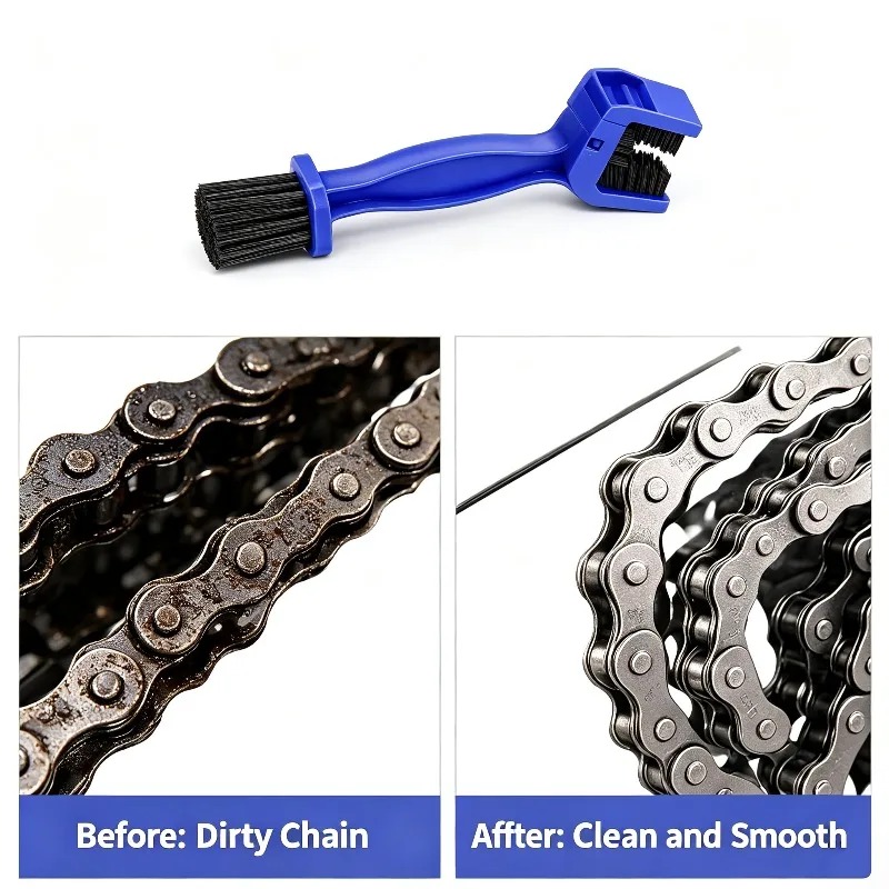 携帯用バイク・オートバイチェーンクリーナーブラシ 多機能自転 - Cycling Gear Inches のレビューと価格
