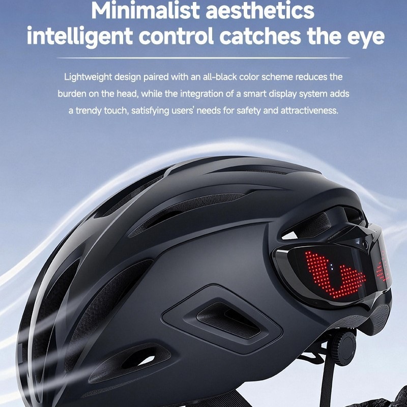 新型LEDデーモンアイ警告灯付きバイク自転車用ヘルメット、夜 - Bicycle Helmet のレビューと価格