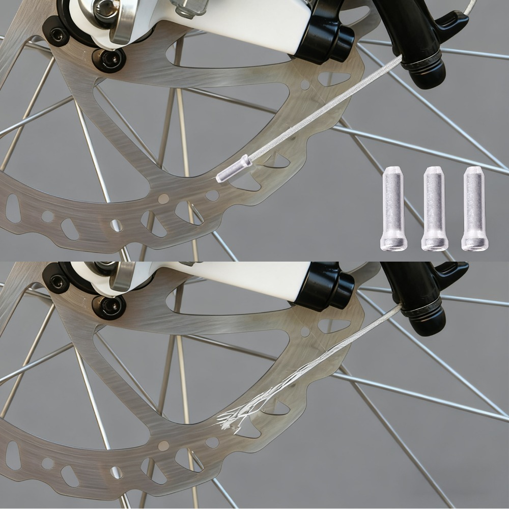 自転車ケーブルエンドキャップアルミ合金シルバーロード自転車ブ - Cycling Gear Tips のレビューと価格