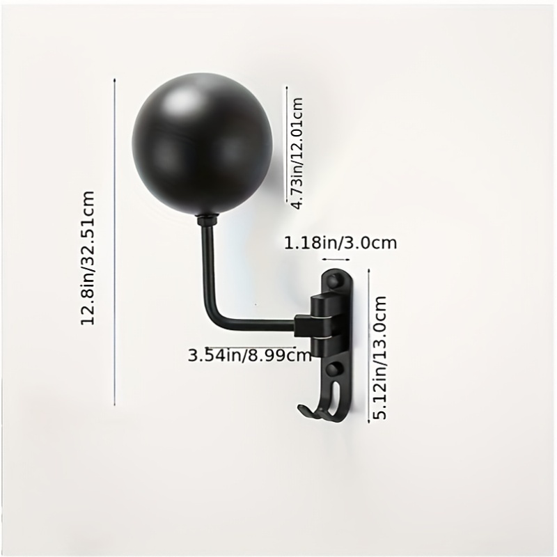180 °   回転式オートバイヘルメット壁掛けハンガー、ジ - Cycling Gear Wall Mount のレビューと価格